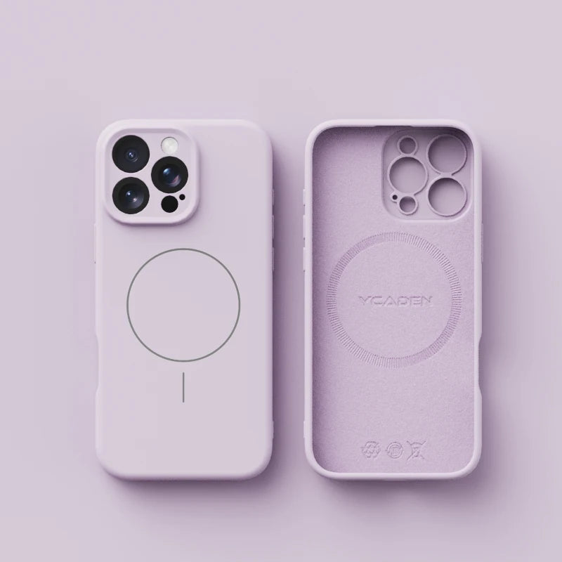 Afia Original Soft Silicone Case for iPhone 16 Pro Max / 16 Pro – Magnetic Wireless Charging Cover