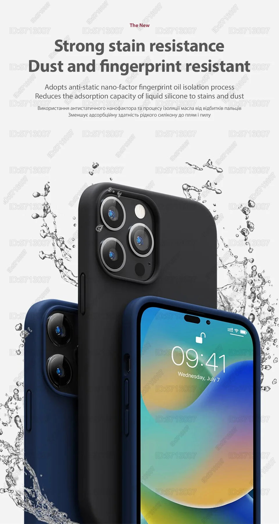 Afia Magnetic Liquid Silicone Case for iPhone 15 Pro – Shockproof MagSafe Wireless Charging Cover