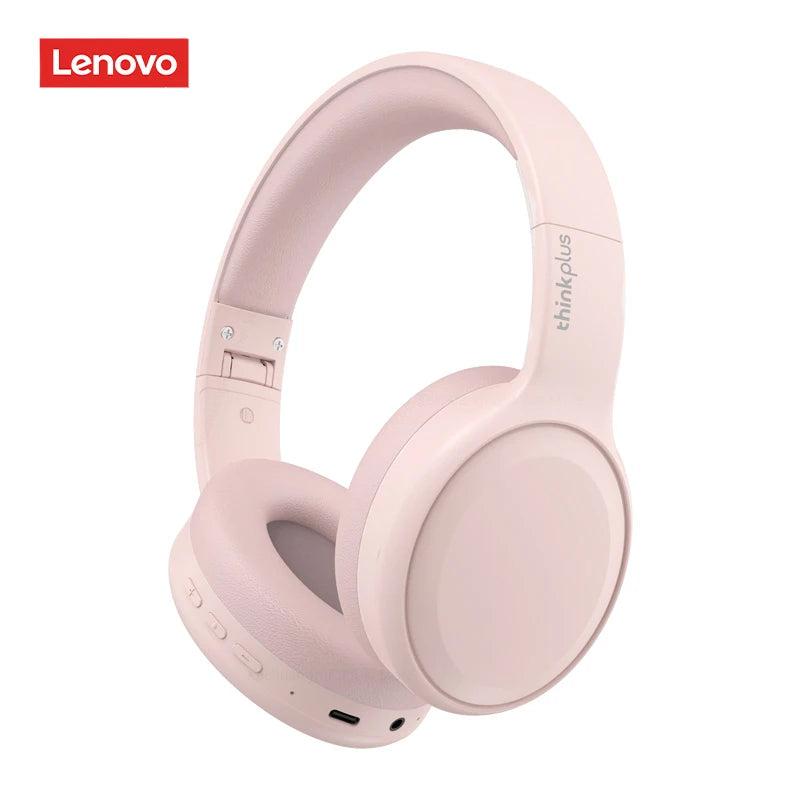 Lenovo Sports Earphones, Esports Games with Microphone TH30 Wireless Bluetooth Headphones with Headwear Earmuffs.