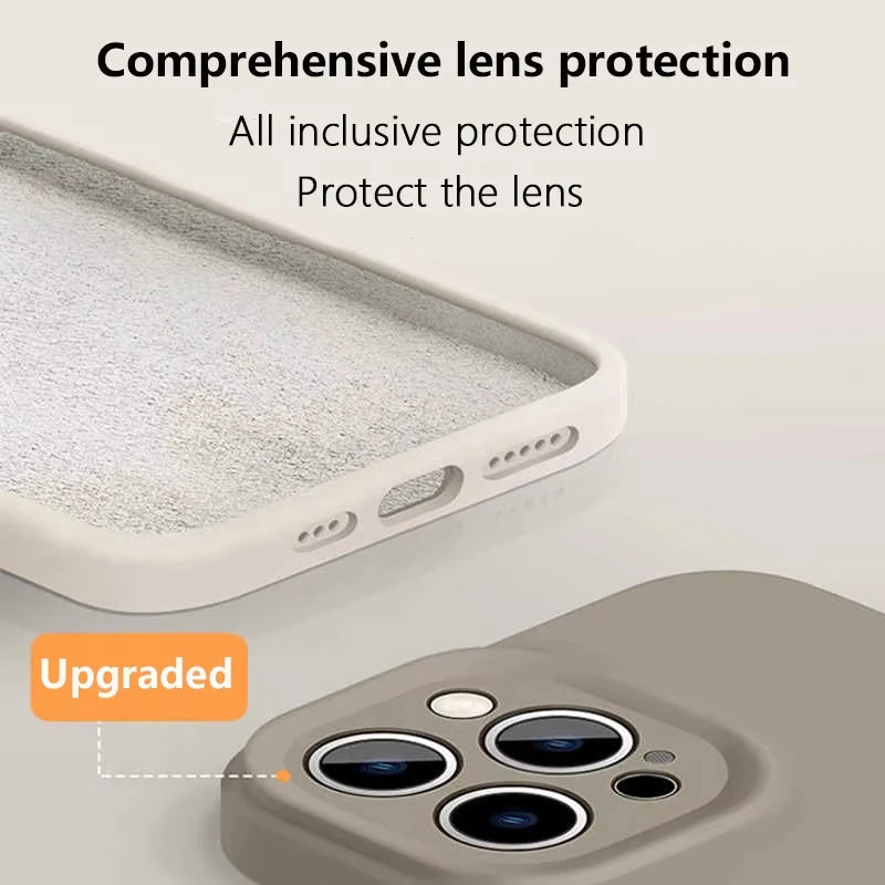 Afia Original Soft Silicone Case for iPhone 16 Pro Max / 16 Pro – Magnetic Wireless Charging Cover