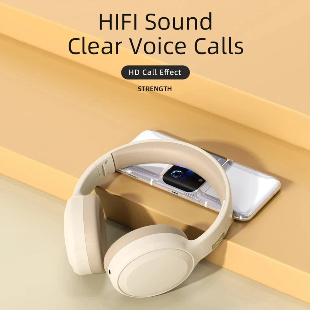 Lenovo Sports Earphones, Esports Games with Microphone TH30 Wireless Bluetooth Headphones with Headwear Earmuffs.